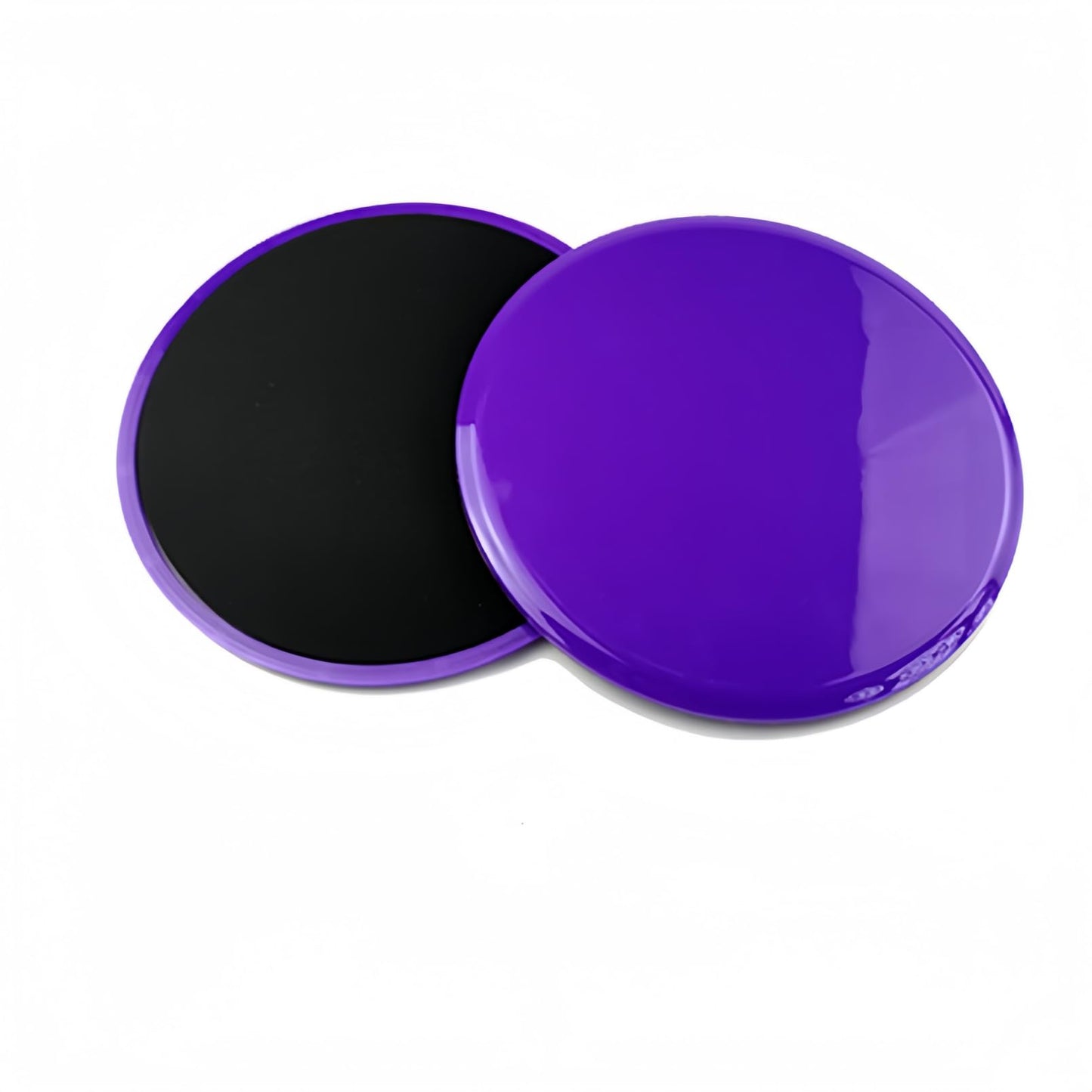 MBKHFLL Core Sliding Discs - Dual Sided Workout Sliders for Carpet & Hardwood Floor - Home Ab Pads Exercise Equipment Fitness Sliders for Women and Men (Purple)