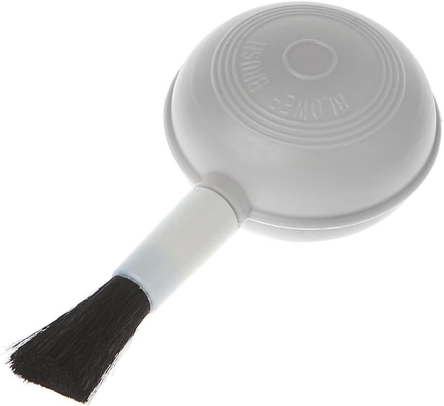 KNAUIGCT Air Blower Dual-Head Camera Lens Removal Tool with Detachable Brush for DSLR Sensor Keyboard Electronics