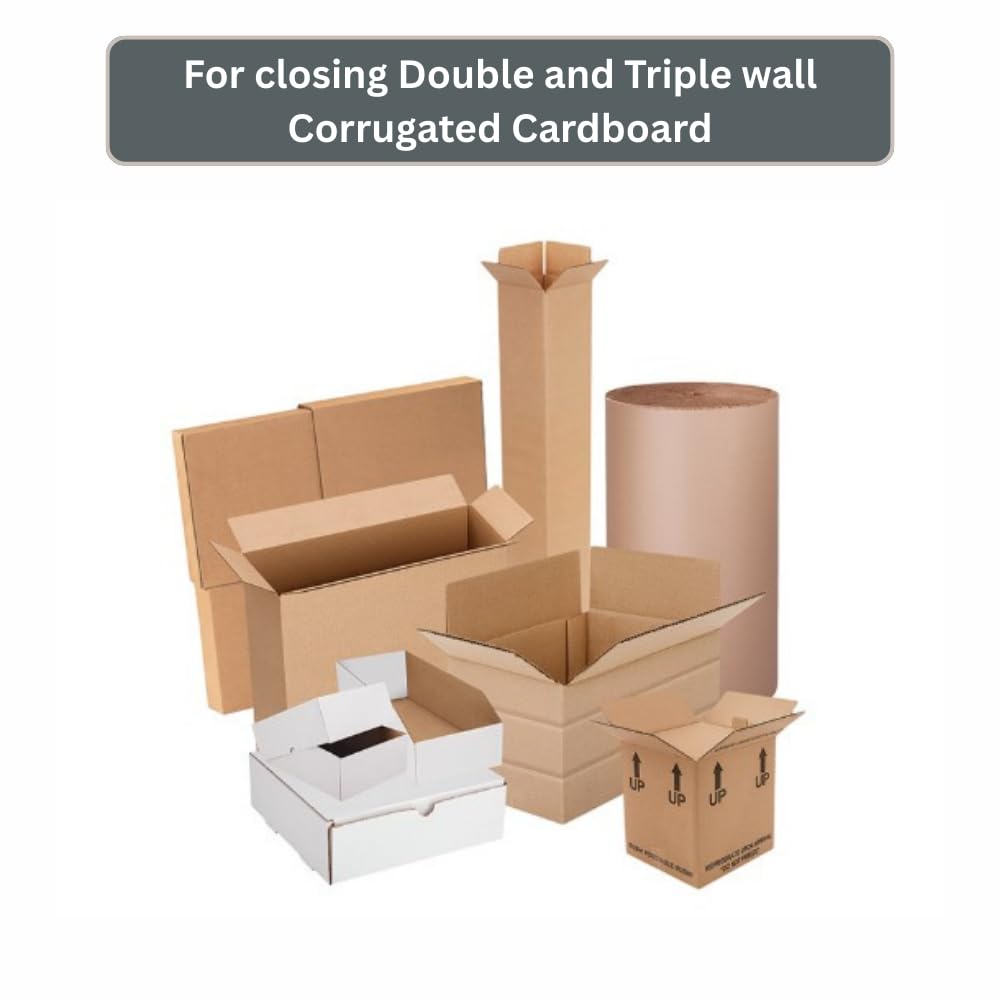 Klinch-Pak K-GR5-3/4 Roll Carton Closing Roll Staple with 1-1/4" Crown by 3/4" Length, 30,000 Per Package, Similar to ISM GR5 Series Staples, for Carton Closing, Box stapling, Corrugated Boxes