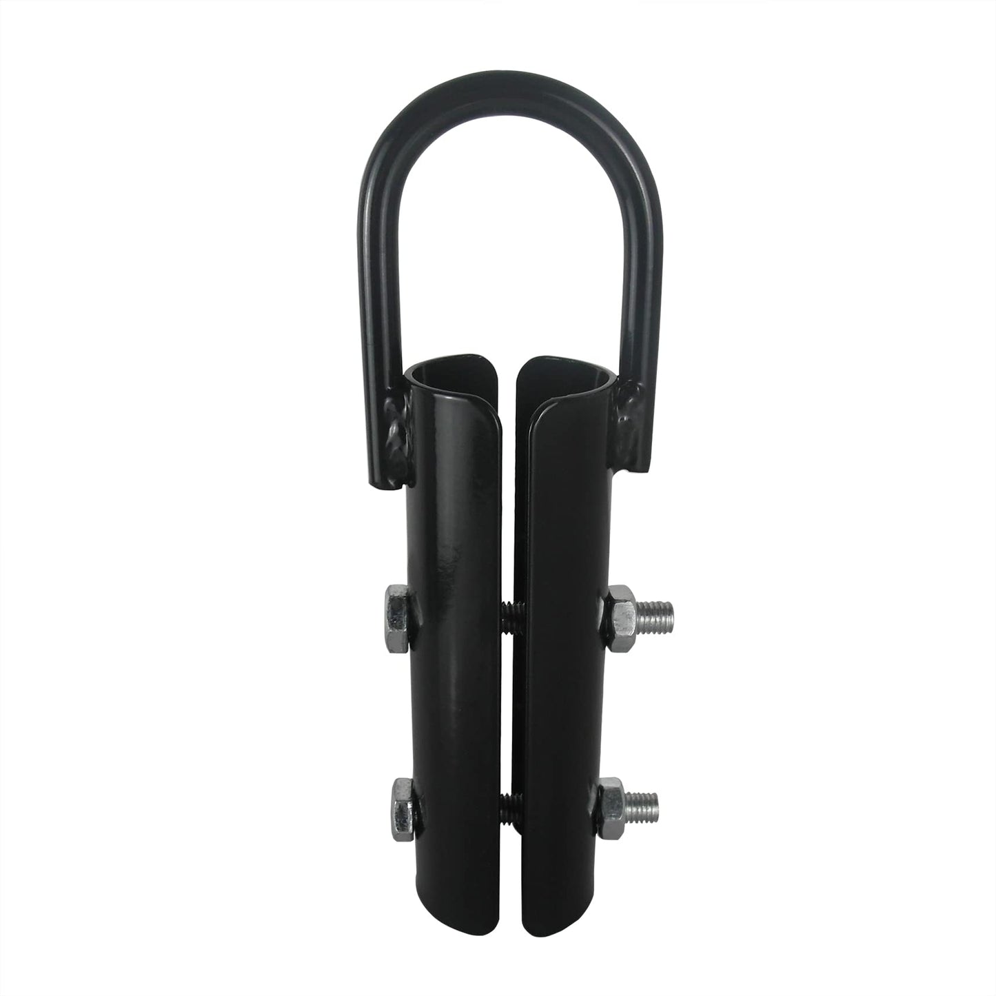 Vehcarc Climbing Rope Clamp, 2.0” Rope Attachment Hook Accessories, Rope Clasp for Rope Climb, Climbing Training Garage Home Gym Workout Fitness Strength Training (2.0“ 1PC)