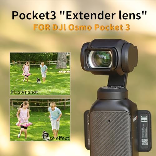 FOSA 2X 3, 3 Magnification Lens for Pocket Long Distance Photography Telephoto Lens, Portable Magnetic Lens Filter