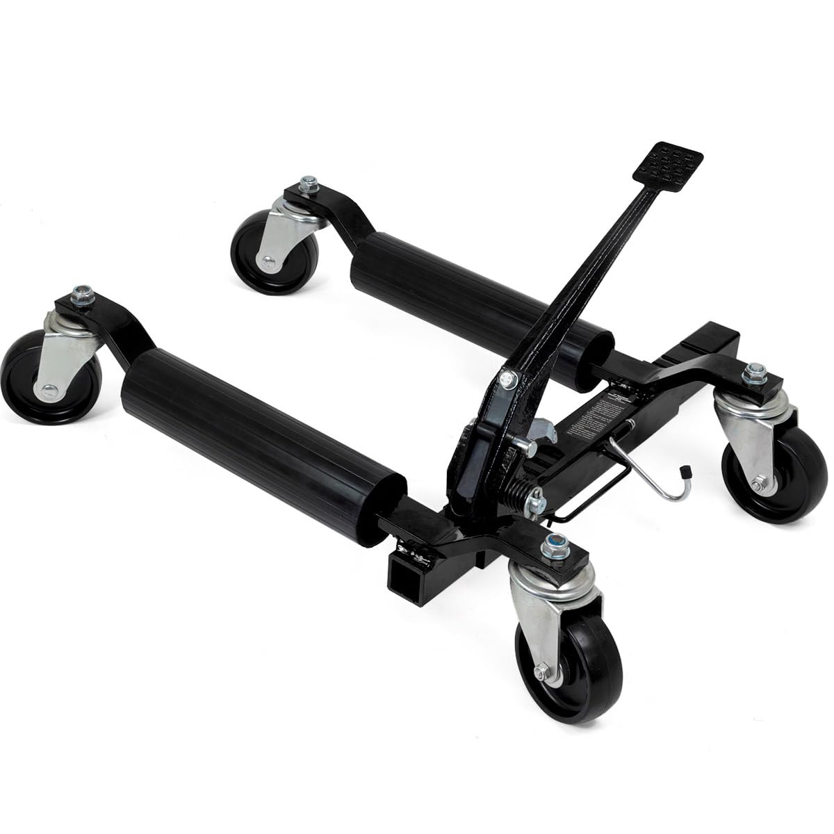 Stark USA Set of (2) Truck Car Wheel Moving Dolly Ratchet Type Auto Tire Mechanic Lift Wheel Dolly Car Skates Vehicle Positioning Mechanic, 2-Pieces