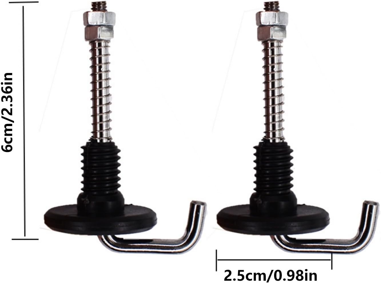 SPONGL 3/8 Screw Gravitys Tripods Hook with Metal Spring Mount for DSLR Camera Tripods Center Shaft Gravitys Stabilized