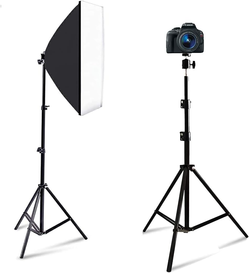 Coret 20" 61" 360 3pound) Tripod Stand, Mini Projector Stand,Lightweight Portable Projector Photography Stand Camera