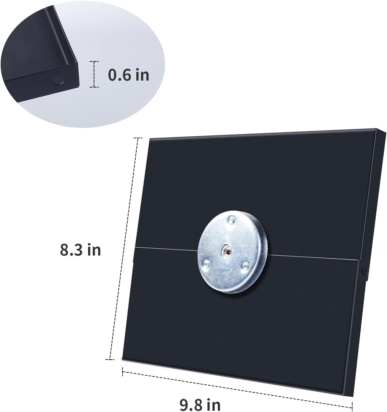 M MIMMU 1/4" 3/8" Projector Tray - Platform Holder for to Screw Tripod Stand Mount