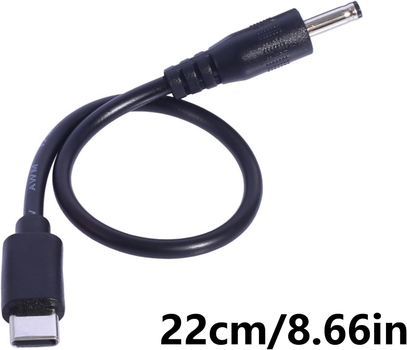 Kaeltsyn 3.5mmx1.35mm 5V USB C to Adapter Cable Type Male to Power Adapter Connector Charging for Camera Table Lamp USB