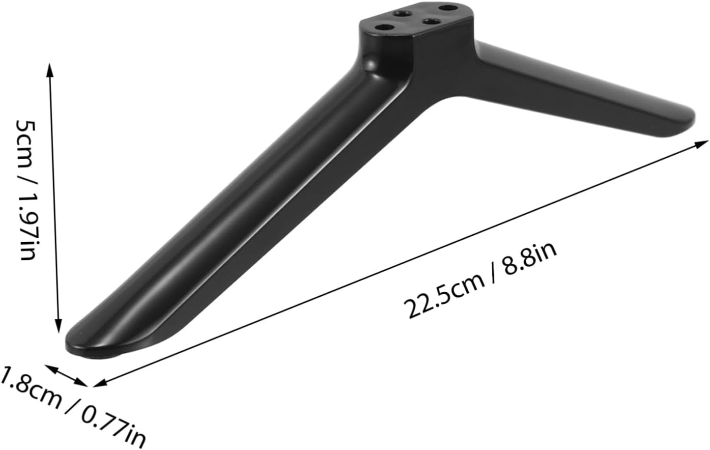 CONGARTENO 40 Inch Tv Stand Legs Replacement Universal Base for Flat Screen Tvs Stable Support with Screws for Living