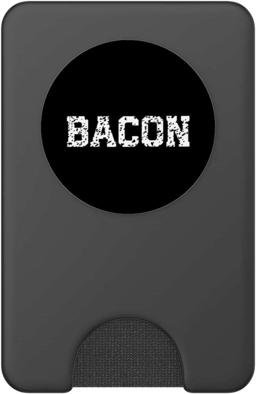 Bacon PopSockets Wallet for MagSafe - Trendy Accessory