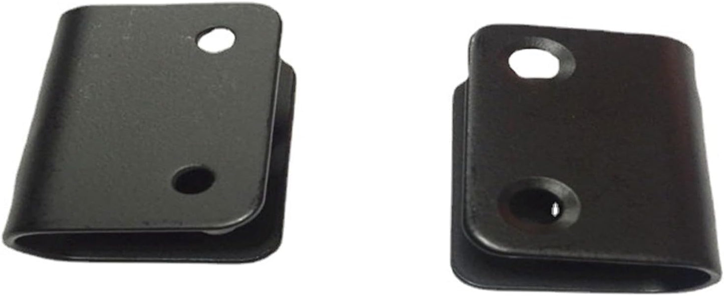Kaeltsyn 2pcs Heavy Duty U Shaped Plate Hanging Speakers Connector Clip for Secure Wall Mount Clamp Professional Music