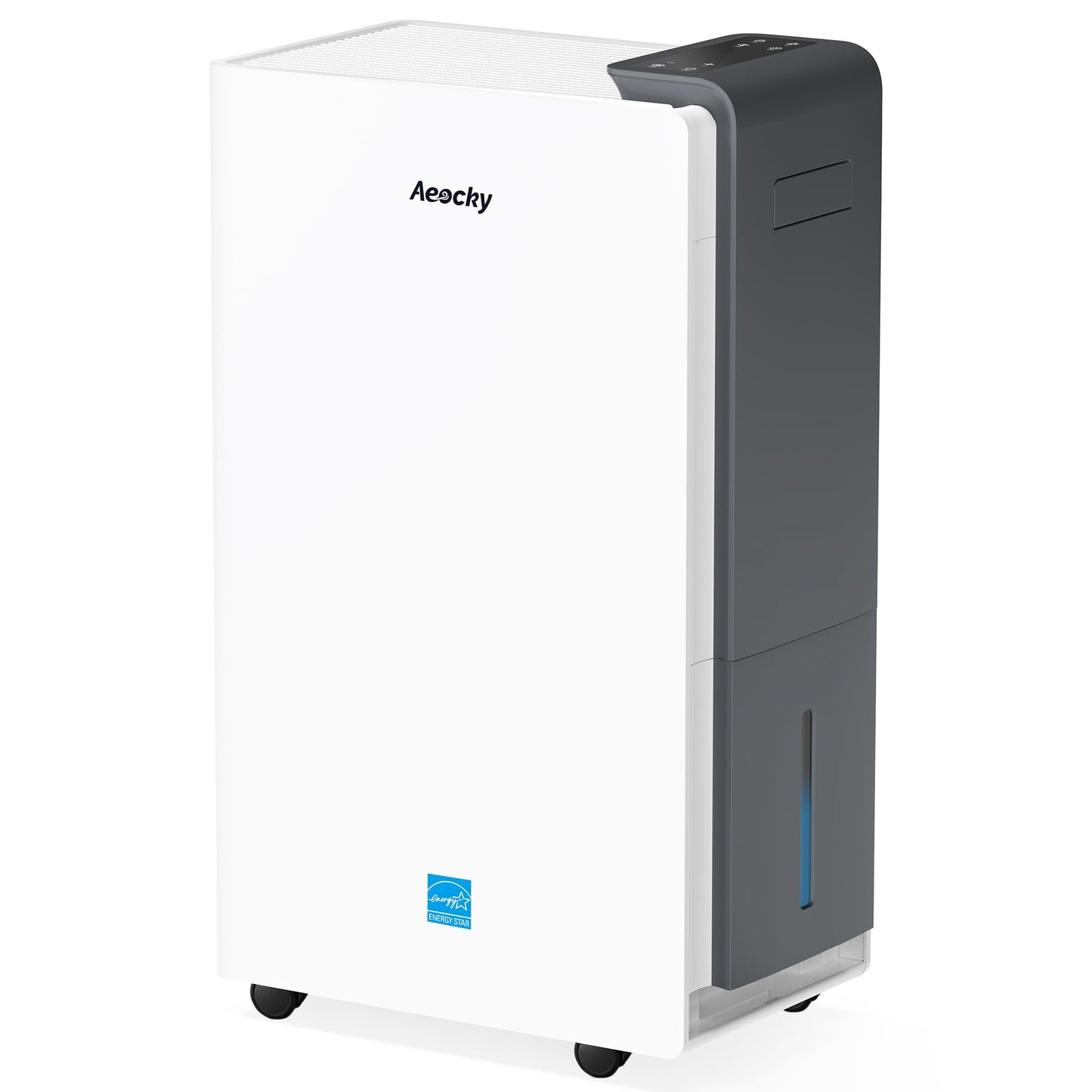 AEOCKY 5500 Sq.Ft Energy Star Most Efficient 2024 Dehumidifier, Max 105 Pint/Day Smart Compressor Dehumidifier with Drain Hose,Intelligent Humidistat,for Basement,Bedroom,Home,Bathroom