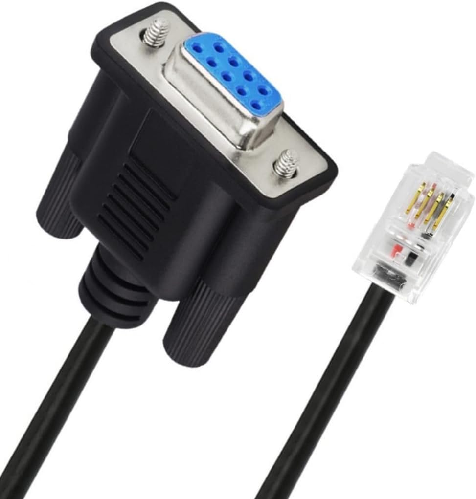 APGLSXY DB9 RS232 RJ9 4P4C 93920 to for GEMNEX Hand Controller Firmware Upgrading PC Asiair Guide Cable