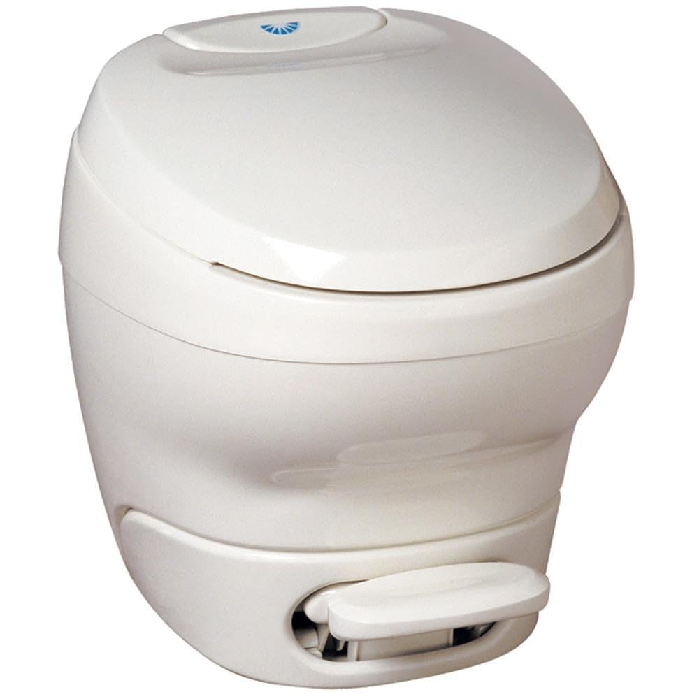 Thetford Aqua Magic Bravura RV Toilet - High Profile - Plastic White Color 31084