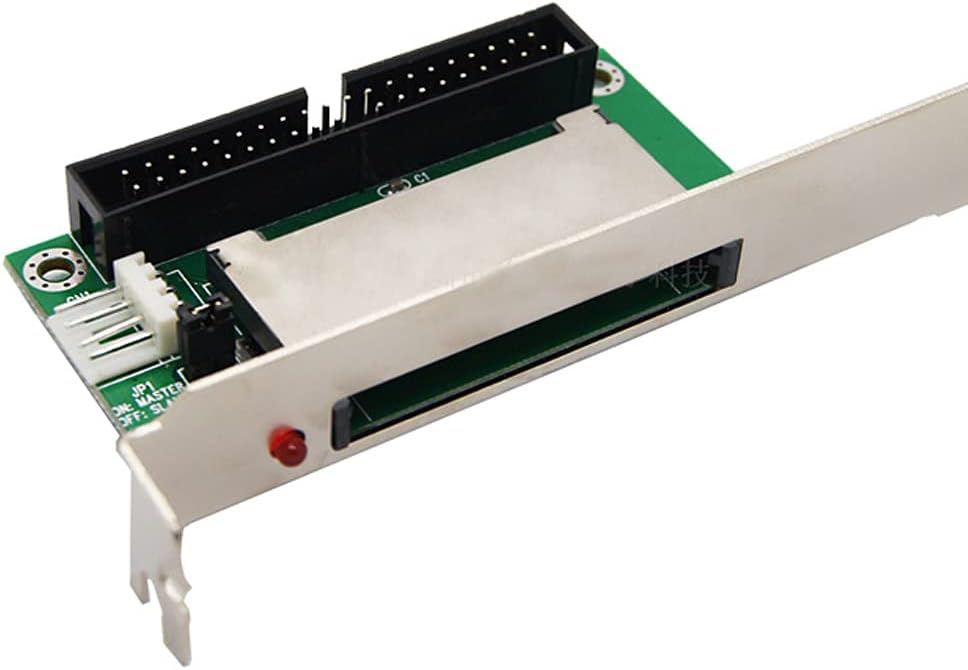 SaiDian 1Pcs 40-Pin 3.5 CF to IDE Adapter CF Compact Flash Card to Converter with PCI Bracket