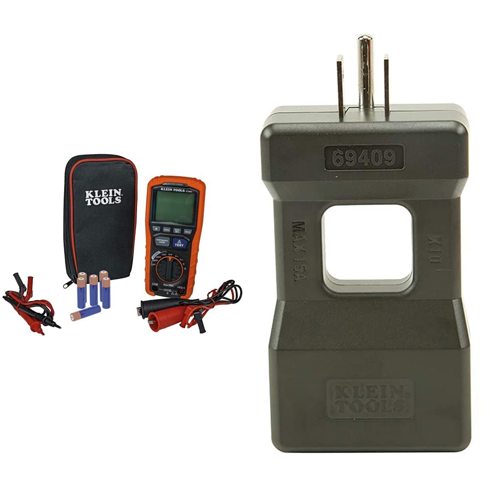 Klein Tools ET600 Multimeter + Line Splitter (10x)
