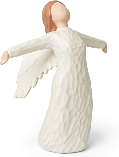 Freedom Angel Figurines - Resin Sculpted Angel Statue | Meaningful Retirement Gift for Women