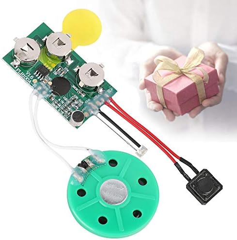 FOSA 60 DIY Greeting Card Chip, Seconds Music Sound Audio Voice Recording Module Device Chip Recordable Sound Chip