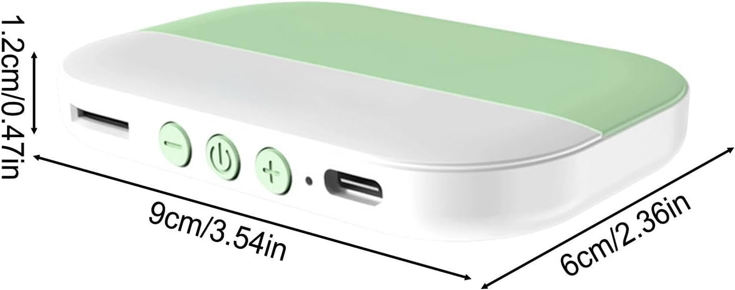 Generic 600mAh Portable Sleep Speaker - Bone Conduction Under Pillow Audio, Durable Power Bank Capacity, Discreet