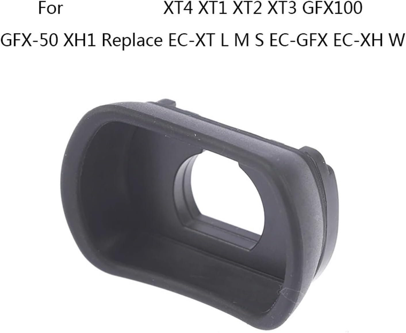 YTGWLKCO FujiXT4 XT1 XT2 XT3 GFX100 GFX-50 XH1 Camera Eyecup Viewfinder Eyepiece Eye Cup, Compatible for Replace EC-XT
