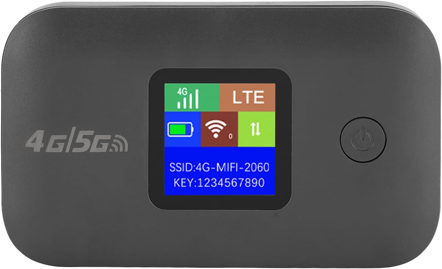 Vikye 4G 150Mbps 810 (A8) Portable WiFi Hotspot, LTE Mobile Router with SIM Card Slot, for Travel Supports Devices USB