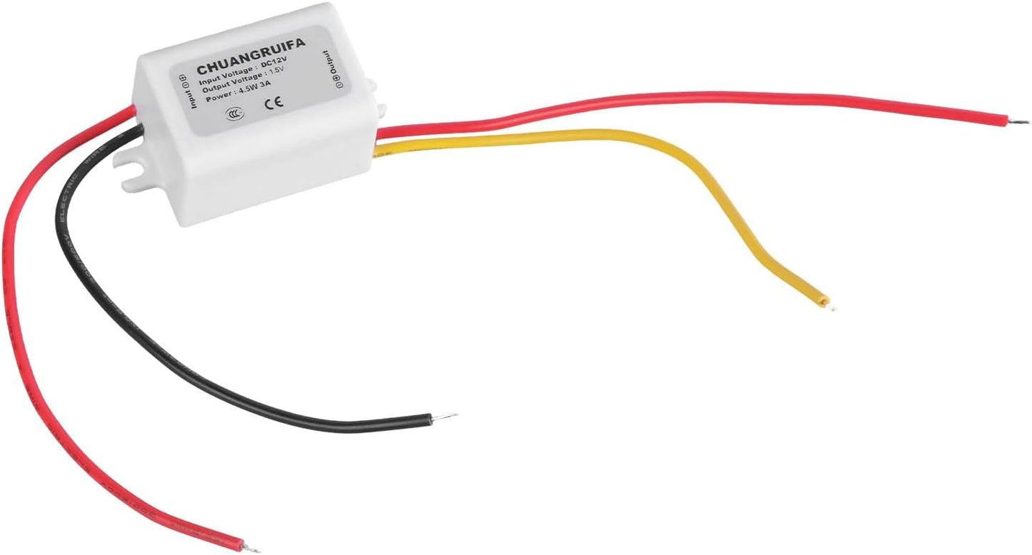 RUINBNC 12V 1.5V to Buckk Model Converters Step Down Model Power Converters Buckk Voltages Regulator for Car Power