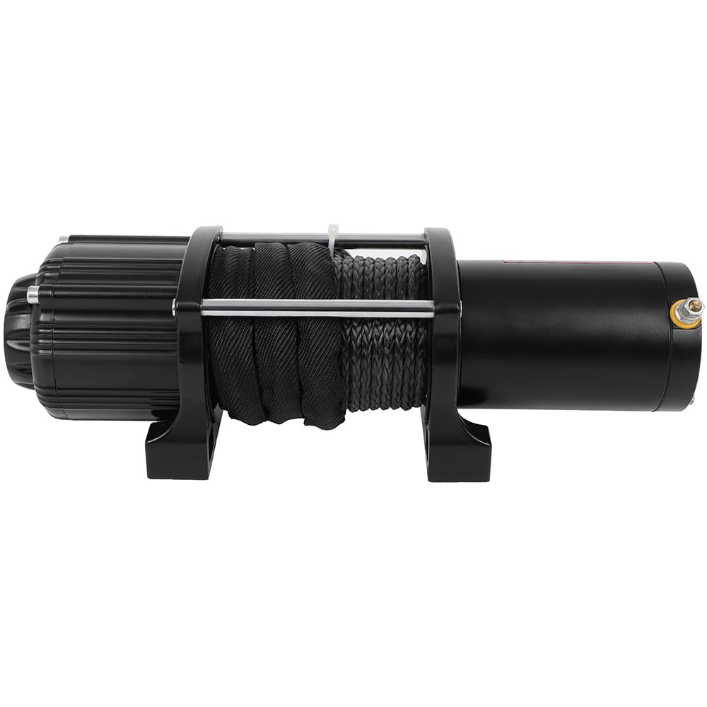 SCITOO Heavy-Duty 6000 Lb. Synthetic Rope ATV UTV Winch - with Wireless Remote Heavy Duty ATV UTV Winch