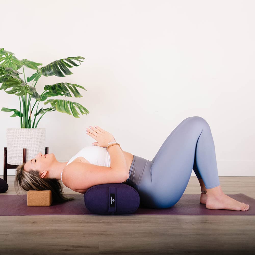 Hugger Mugger Cork Yoga Block - Naturally Grippy Texture, Durable, Made from Renewable Cork, Rounded Edges for Comfort, Great for Sweaty Hands BL-CORK
