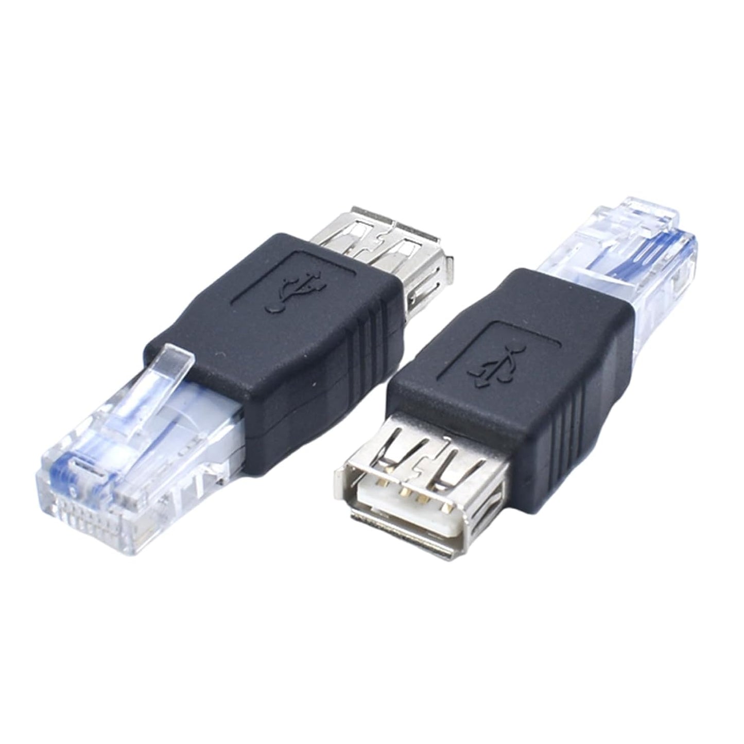 Rooyar 2.0 RJ45 USB to Ethernet Networking Adapter USB Transfer Networking Plug Adapter for Connecting ADSL Modems