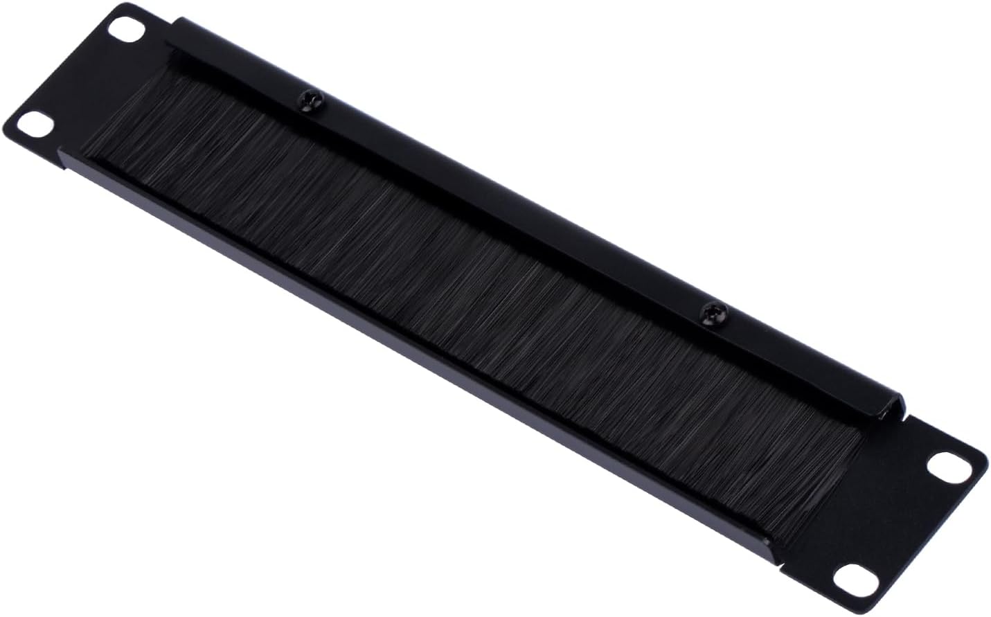 GeeekPi 10 inch 1U T1/T0/T2/T1 Plus/T0 Plus/TL1 10 inch (2) Brush Cable Manager Rack Mount Cable Management Panel