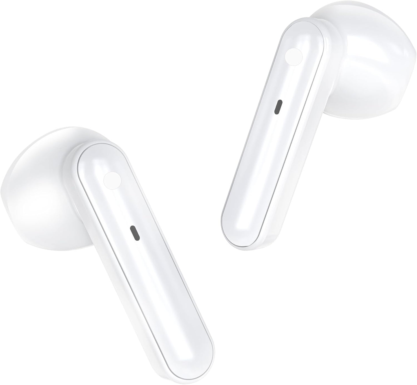 CBTek Seamless 40 Wireless Bluetooth Earbuds, with Any iPhone and Android, Built-in Mic with Charging Case, Deep Bass