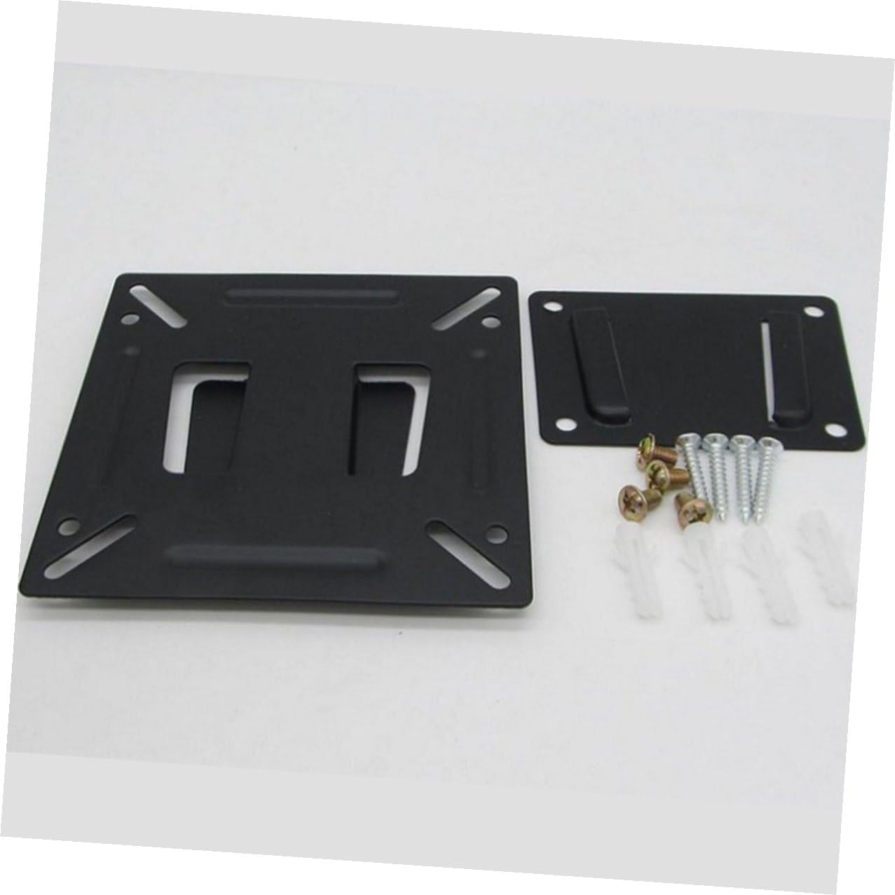 STAHAD 14-24 Inch 3 Pack LCD Tv Wall Mount Bracket Metal Fixed Tv Stand Holder for Home Office Pieces Compatible