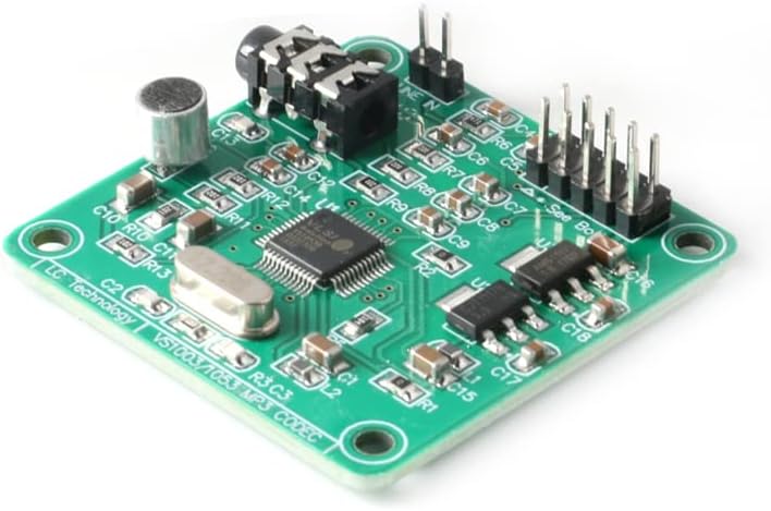 JESSINIE VS1053 MP3 MP3 1.8V 3.3V AMS-1117 800mA 12.228Mhz Audio Player Module Audio Decoder Player Board Recording