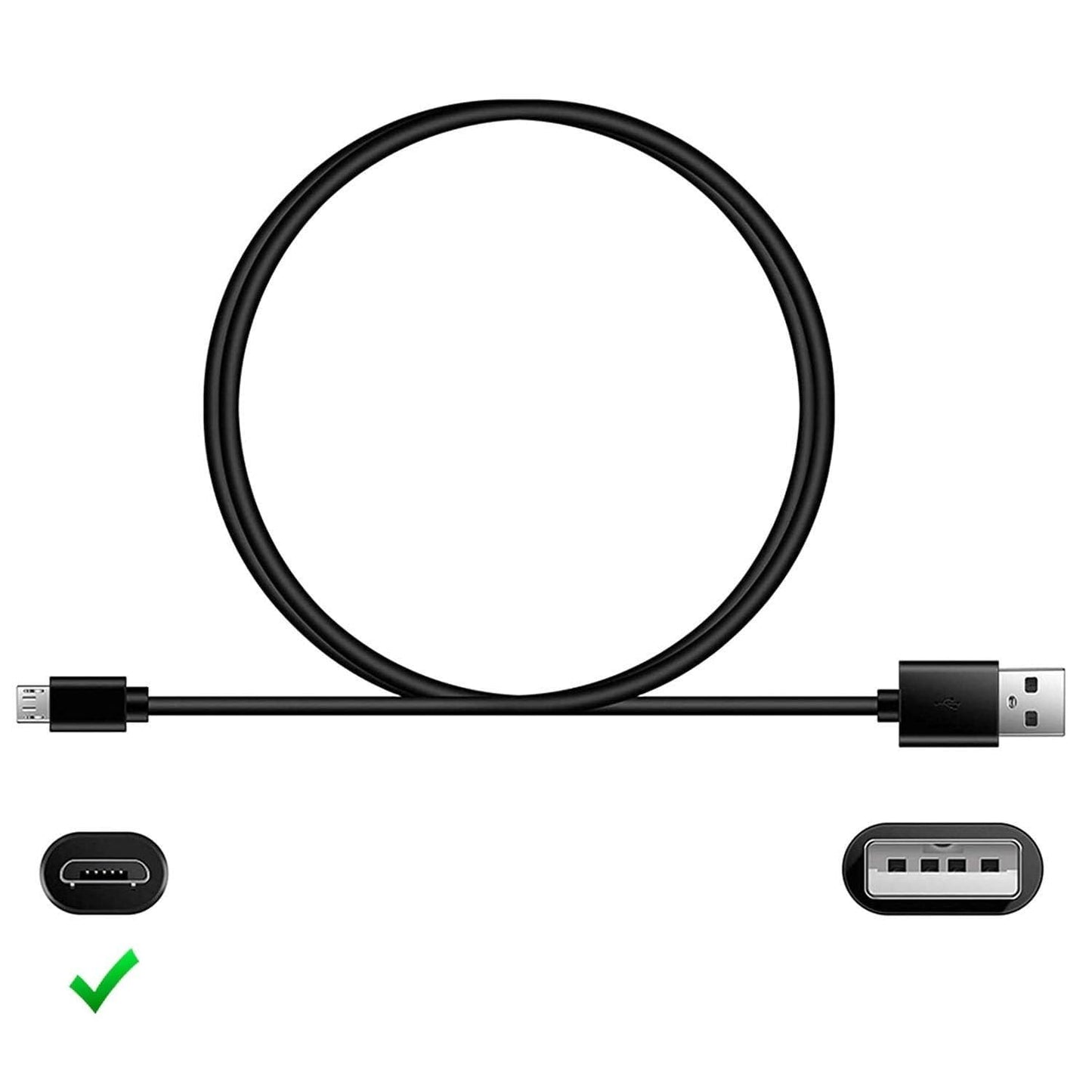 ES-1081 USBC+ Mocro USB Charging Cable Charger Replacement Power Cord Compatible with YUNRUO/ELISHINE/MCSYPOAL/Fastaid
