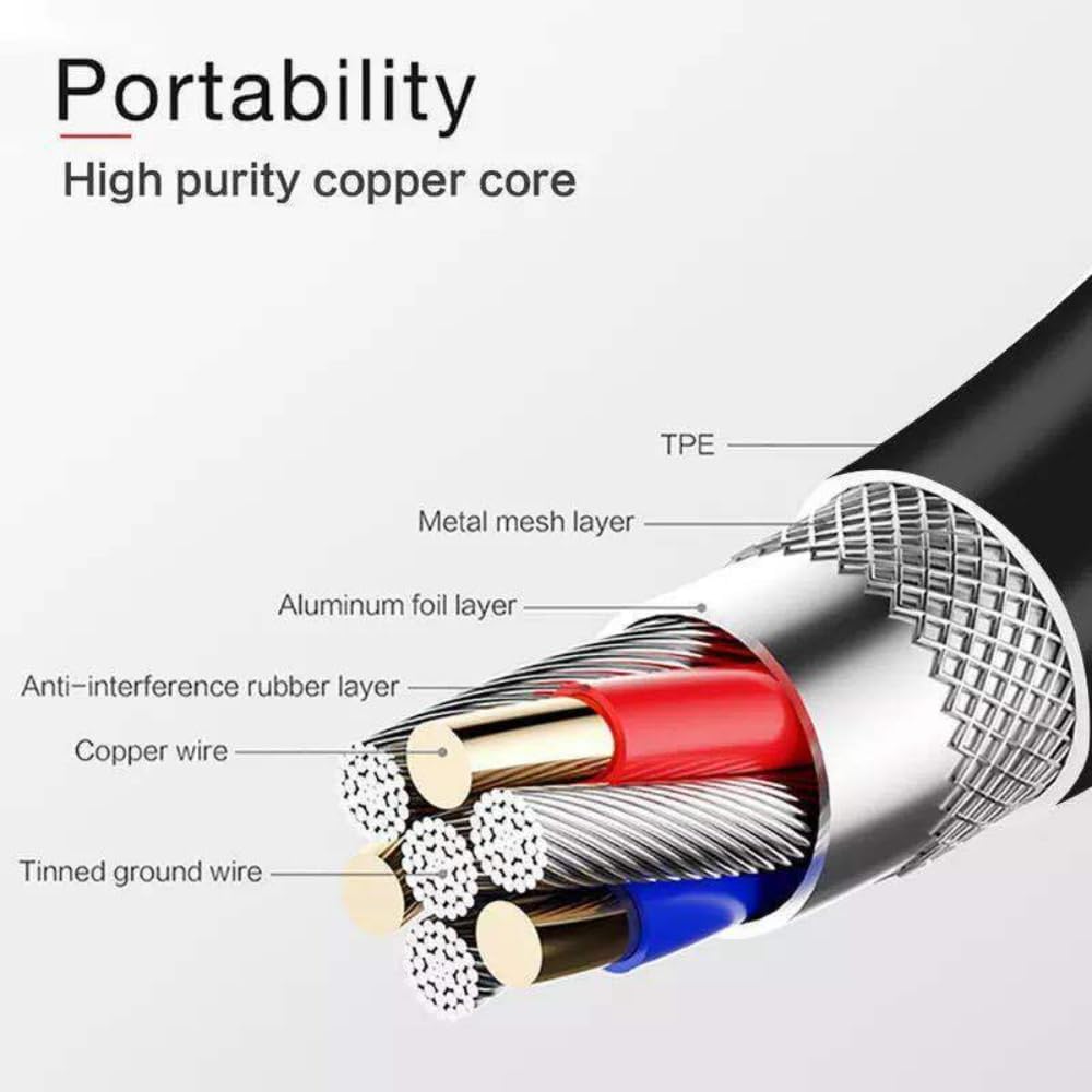 Musstad S-100 USB Power Charging Cord Cable Lead for Sound Oasis White Noise Machine & Speaker