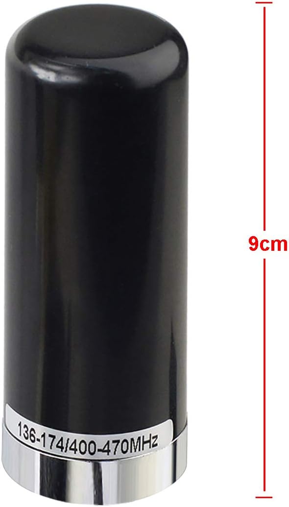 BINGFU 136-174MHz 400-470MHz PL259 Vehicle Ham Radio Antenna Dual Band VHF UHF Low Profile Male Connector Antenna