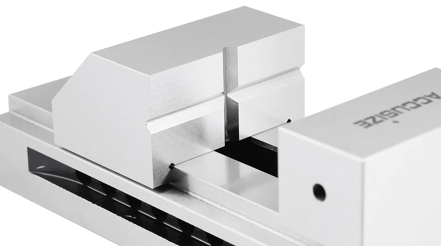 Accusize Industrial Tools 3'' Precision Screwless Vise, Hardened, 0.0002'', 0235-0303