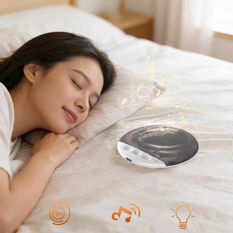 nachili 5.4, Under Pillow Speaker, Bluetooth Pillow Speaker for Sleeping, Sleep Headphones for Side Sleepers
