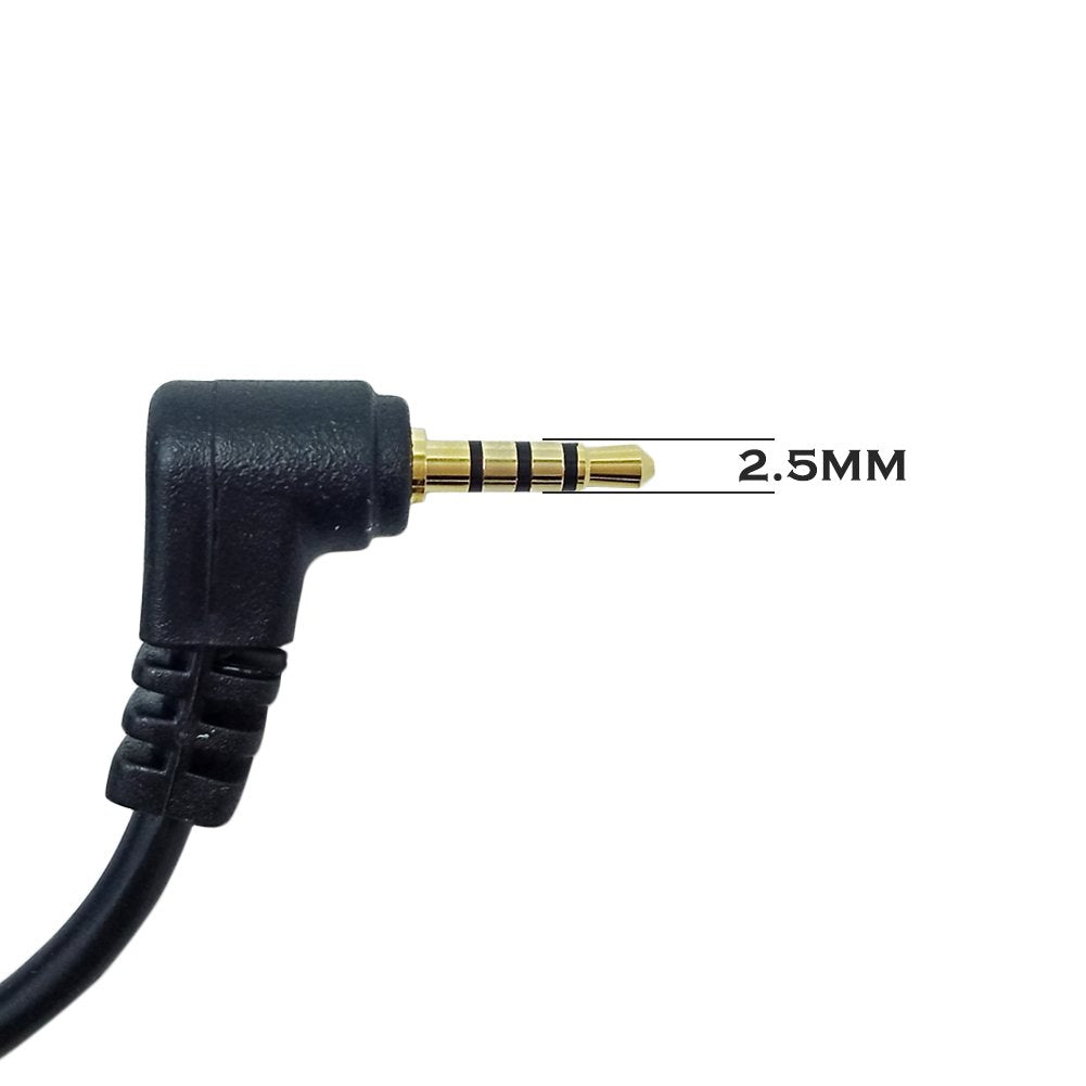 YQMAJIM Cable,2.5mm 4 pin(10 Dash Cam Rearview Backup Camera Reverse Car Recorder Cord Extension Male to Female ft)