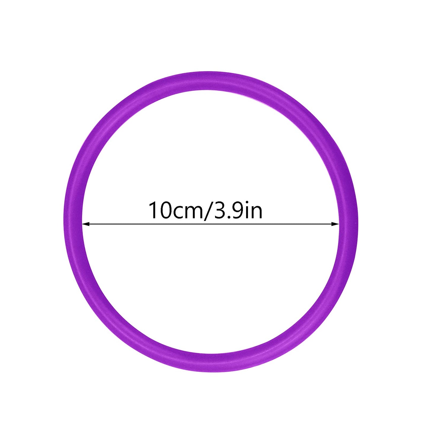 Topbuti 24 Pcs Multicolor Plastic Toss Rings Ring Toss Game Carnival Rings for Speed and Agility Practice Games, Garden Backyard Outdoor Games, Bridal Shower Game, Game Booth (3.94 Inch)