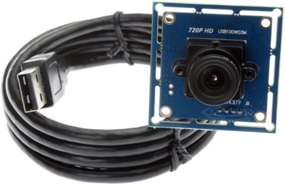 ELP 1mp 720p, USB2.0, HD USB Camera for Computer, Mini HD Free Driver, PC, USB Camera Module, MJPEG, Webcam, Board