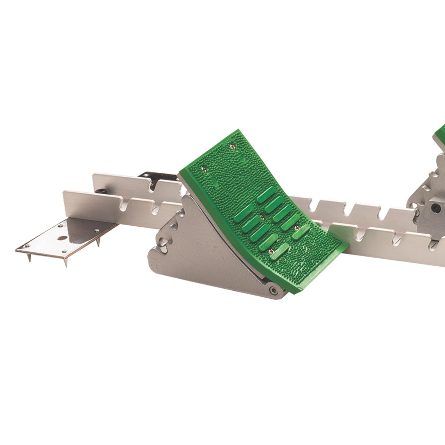 Champion Sports Olympic Style Starting Block Green, Standard Adjusts To 4 Angles