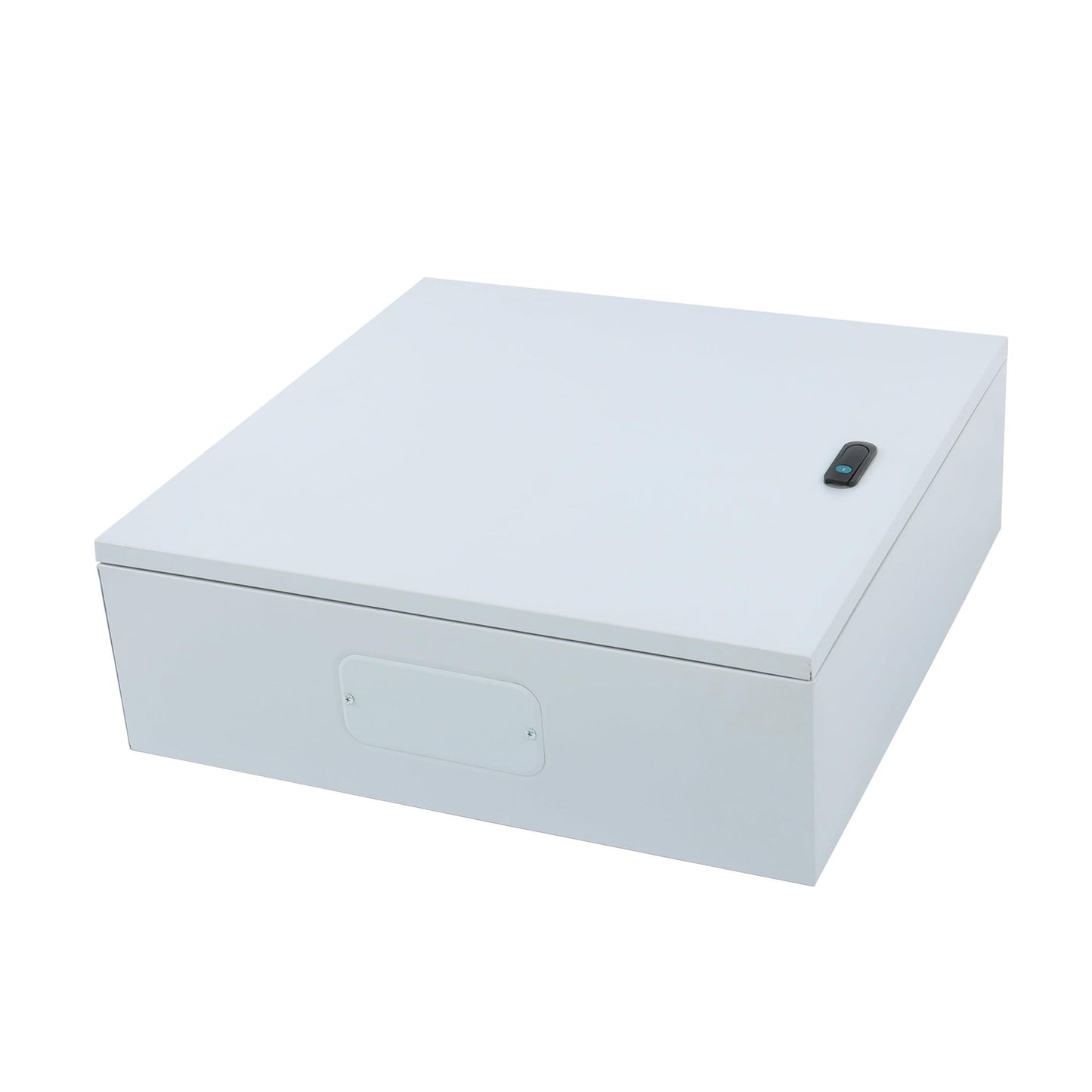 Thomletha 24 x 8 x 24 NEMA 4X Electrical Junction Box - Premium Steel Enclosure for Industrial Controls - Heavy Duty Outdoor Metal Cabinet with Dual-Key Lock - Fits Wiring, Connectors and Panels