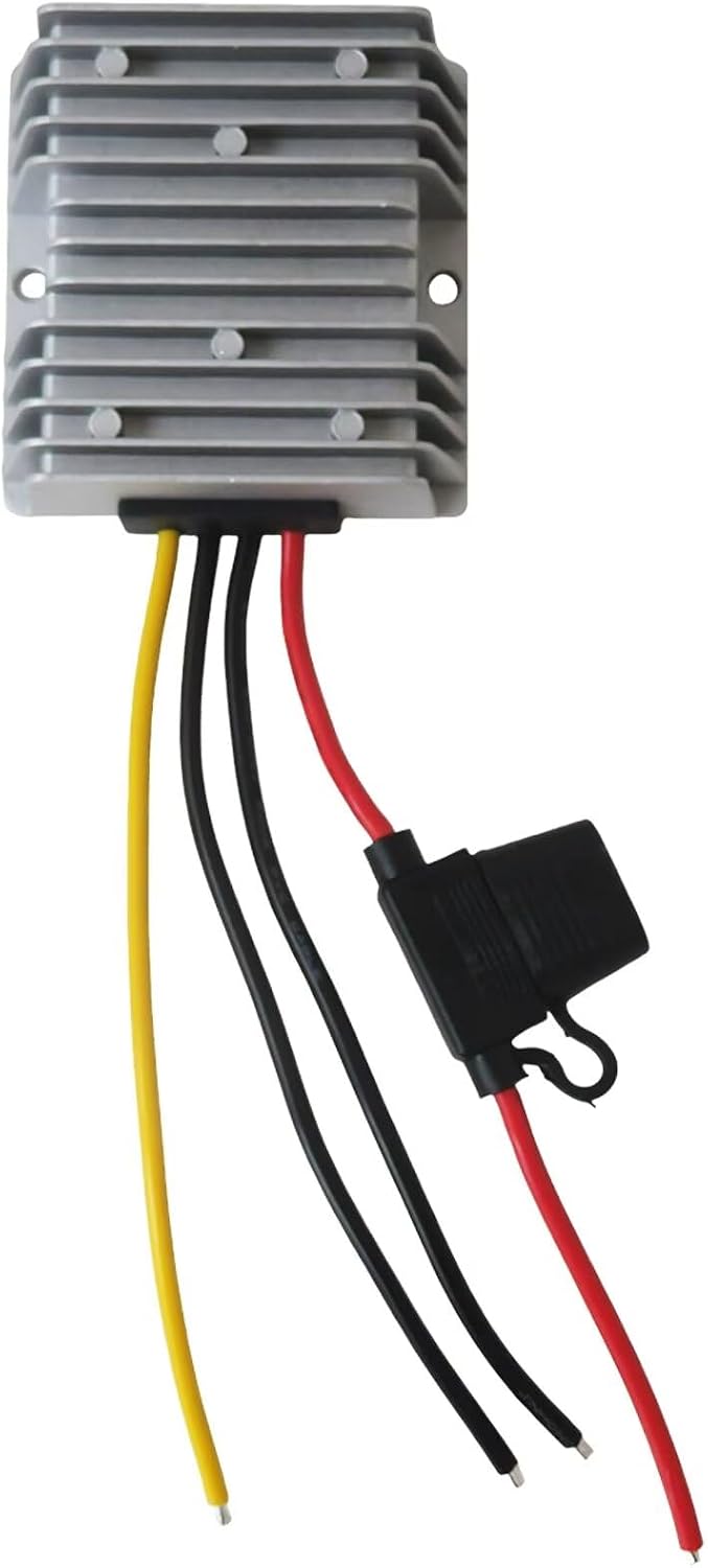 USonline911 2026 36V/48V 12V 20A IP68 New for Golf Cart & Vehicle Power Converter - to Transformer with Sealed Housing