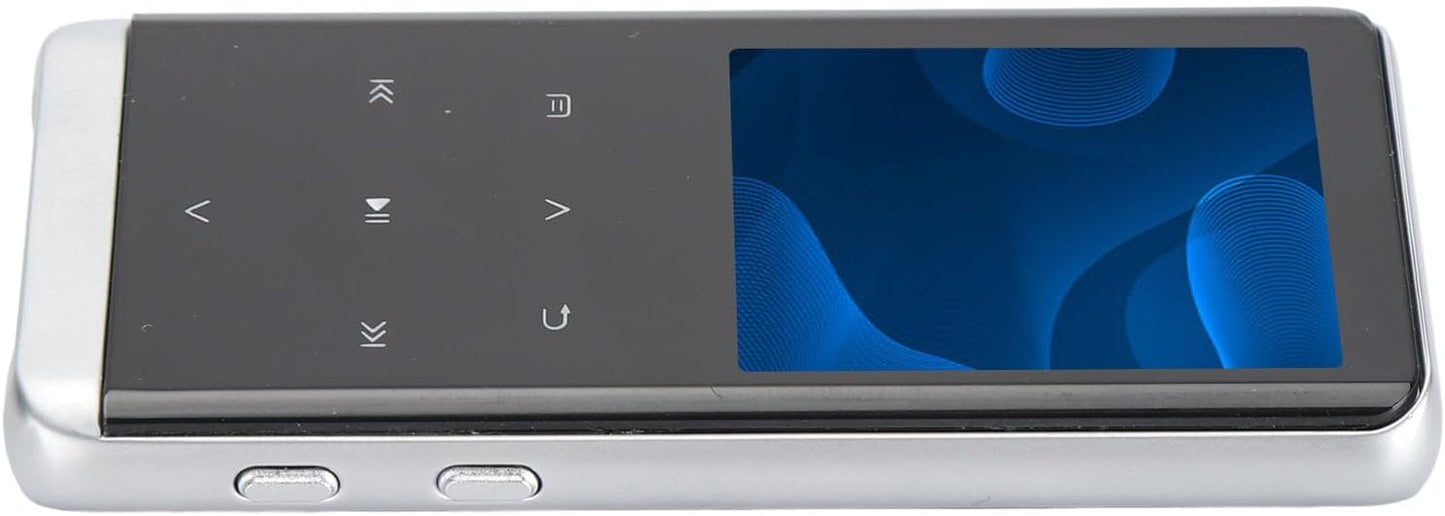 Semme MP3 .5in 3D 4GB (8G) Portable Player with Screen HiFi Sound Stereo E Book Functionality for Home Outdoor Travel