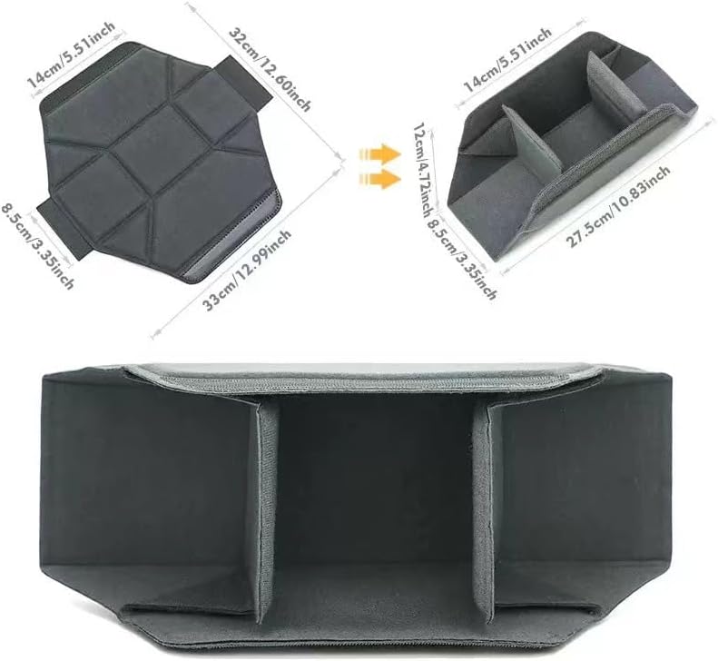 TEHAOUU Camera Inner Case Compatible with DSLR Mirrorless Cameras Polyester Material, Adjustable Partition, Shockproof