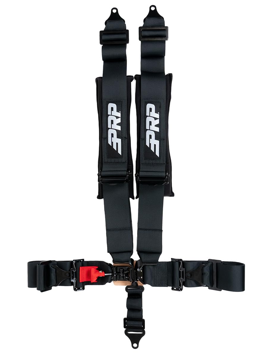 5 Point Harness with 3″ Belts Black By PRP SB5.3