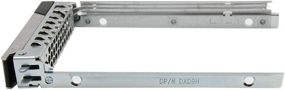 Linhao 2pcs Pack 2.5 inch DXD9H 14 R440 R640 R740 R740xd R840 R940 R6415 R7415 R7425 SAS SATA Hard Drive Caddy Tray
