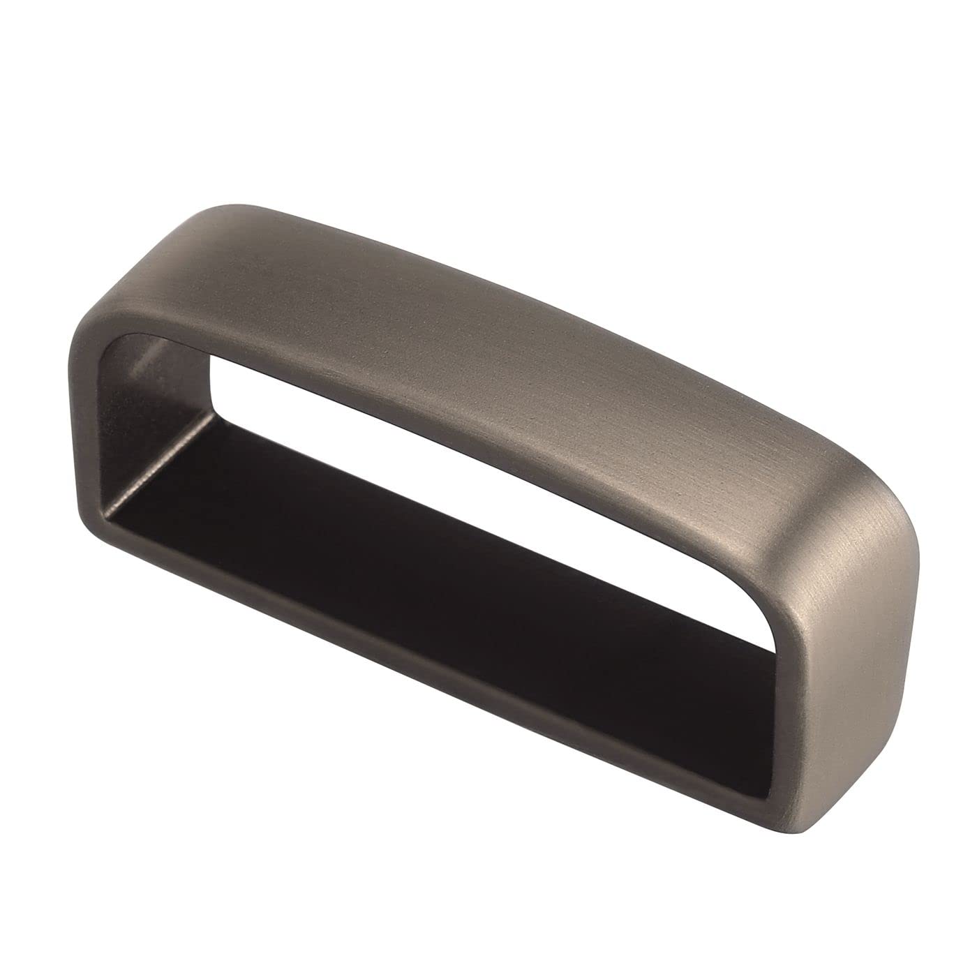 DJCAIZYY Belt Loop Keeper 1 1/2" (38mm-40mm) Grey Brushed Belt Loop Men's Belt Buckle Accessories