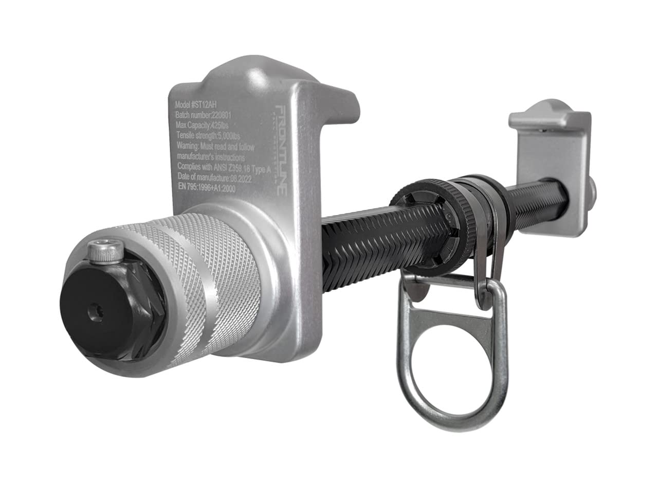 Frontline ST12AH Aluminum I-Beam Slider Anchor | Aluminum material makes the I-beam anchor extremely lightweight | ANSI & OSHA Compliant