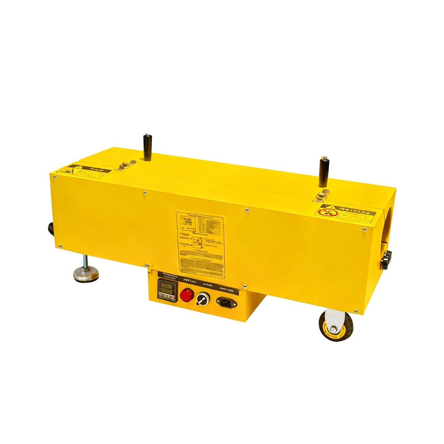 1/2" to 4" Electric PVC Pipe Heater with Power Indicator & Transport Wheels - 1800W 120V Digital Temperature Control Bending Tool for Electrical Conduit & Plumbing Pipes