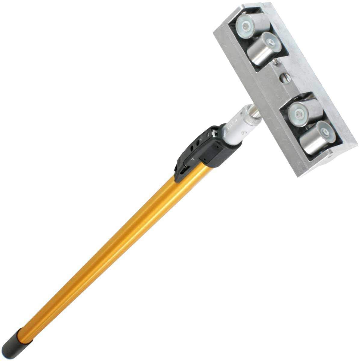 TapeTech Expanded Full Set of Drywall Taping and Finishing Tools with Bazooka Taper, 10/12 Flat Boxes, Angle Box, Angle Heads, Pump, Gooseneck, Corner Roller and Extendable Handles